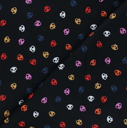 Full Moon Candy Skulls Cotton  | Dashwood Studio