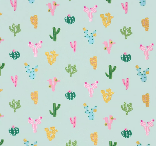 Ocean Drive Cactus Cotton | Dashwood Studio